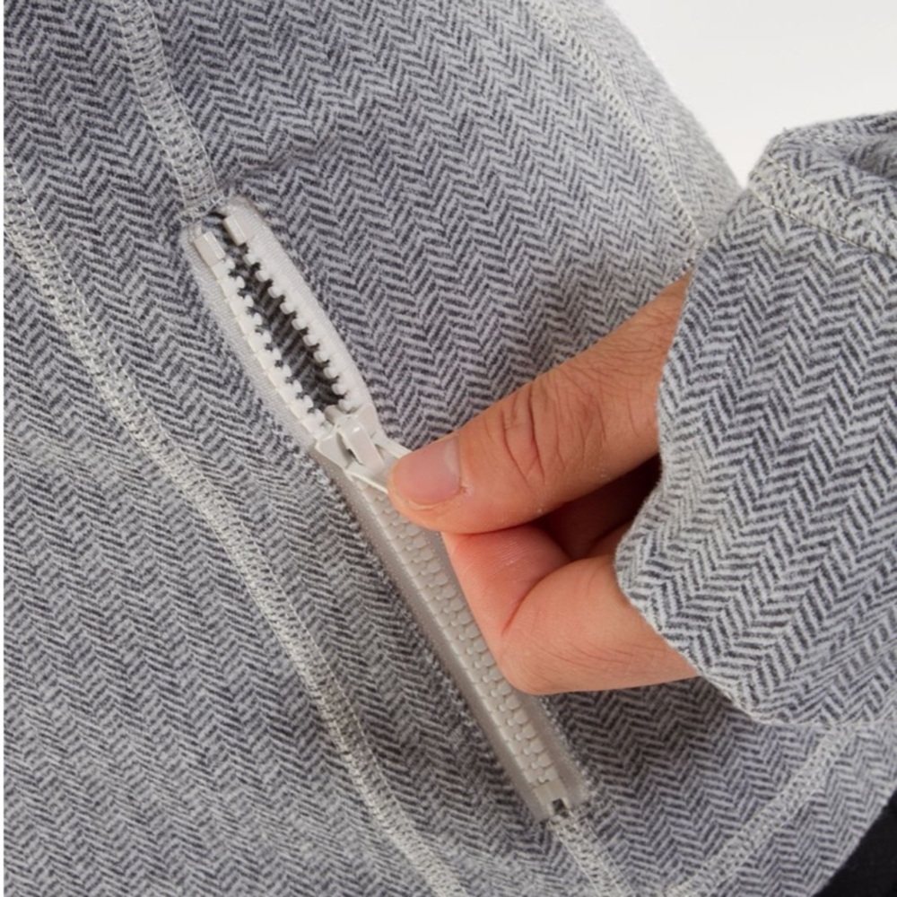 Lululemon Define Jacket *Herringbone Ghost Heathe… - image 2